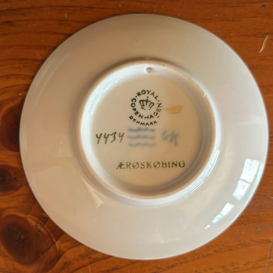 Set of Four Danish Decorative Ceramic Plates - image 5 of 7
