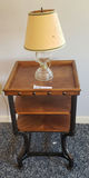 Butler Side Table with Lamp - thumbnail 2 of 4