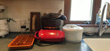 Red Copper 5 Minute Chef Cooker, Plastic Divided Tray, and Salad Spinner - thumbnail 1 of 8