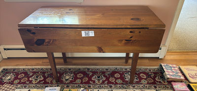 Wooden Drop-Leaf Table - Image 1 of 5