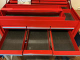 Snap-on red tool chest with drawers and assorted hand tools - thumbnail 4 of 10