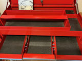 Snap-on red tool chest with drawers and assorted hand tools - thumbnail 3 of 10