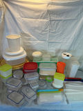Plastic Storage Containers and Lids some Tupperware - thumbnail 1 of 4