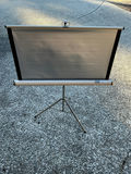 Bell & Howell Autoload projector with Knox Regent projection screen - thumbnail 1 of 7