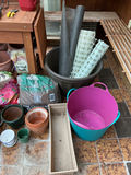 Wood Potting Bench, potting supplies - thumbnail 3 of 6