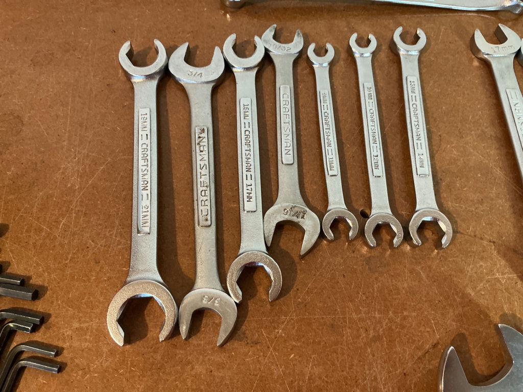 Craftsman wrenches and assorted hand tools - image 7 of 7