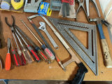 Assorted hand tools and hardware - thumbnail 2 of 6