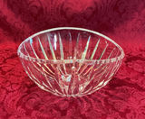 Crystal glass plate and bowl - thumbnail 3 of 4