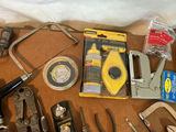 Assorted hand tools and hardware - thumbnail 4 of 6