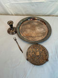 Silverplate tea service with tray and accessories - thumbnail 3 of 3