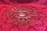 Crystal glass plate and bowl - thumbnail 2 of 4
