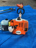 Stihl FS 56 RC string trimmer with fuel, line spool, and weed burner components - thumbnail 2 of 6