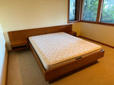 Danish Mid-Century Teak Platform Queen Bed - thumbnail 1 of 4