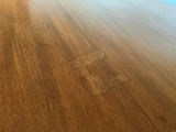 Round wooden coffee table with pedestal base - thumbnail 4 of 5