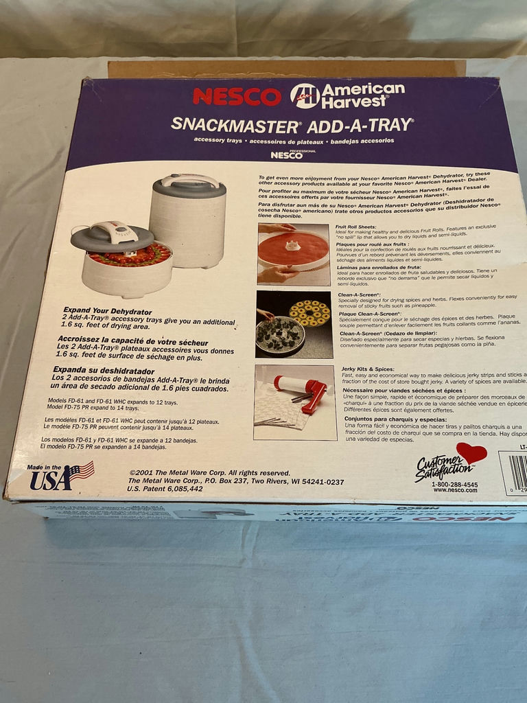 Nesco SnackMaster Dehydrator Kit and FoodSaver Vacuum Sealing System - image 4 of 4