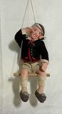 Group of six fabric dolls in traditional folk costumes - thumbnail 7 of 13