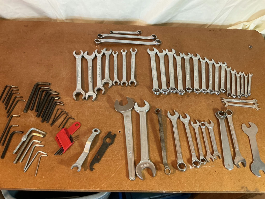 Craftsman wrenches and assorted hand tools - image 1 of 7