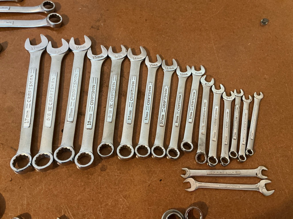 Craftsman wrenches and assorted hand tools - image 2 of 7