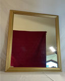 Gold-framed rectangular wall mirror - thumbnail 2 of 3