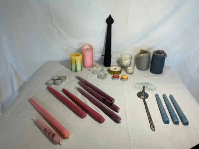 Assorted Candles and Candle Accessories - Image 1 of 4