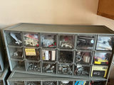 Multi-drawer hardware organizer with assorted fasteners - thumbnail 4 of 5