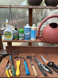 Wood Potting Bench, potting supplies - thumbnail 5 of 6