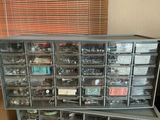 Multi-drawer hardware organizer with assorted fasteners - thumbnail 2 of 5