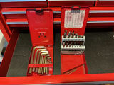 Snap-on red tool chest with drawers and assorted hand tools - thumbnail 8 of 10