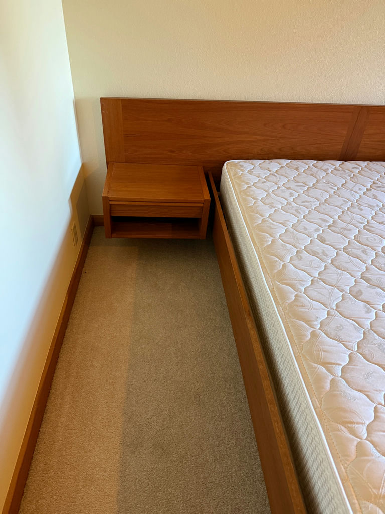 Danish Mid-Century Teak Platform Bed