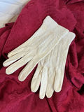 Vintage gloves and handkerchief. - thumbnail 2 of 8