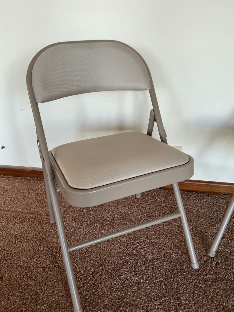 Two Folding Chairs and a Folding Table - image 2 of 4