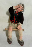 Group of six fabric dolls in traditional folk costumes - thumbnail 6 of 13