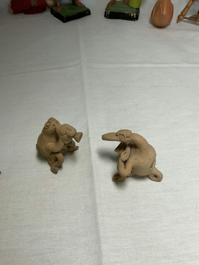 Collection of Folk Art Figurines and Clay Figures - image 6 of 6