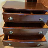 Vintage mahogany six-drawer dresser - thumbnail 2 of 7