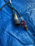 Stihl FS 56 RC string trimmer with fuel, line spool, and weed burner components - thumbnail 5 of 6