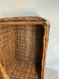 Set of two woven wicker storage baskets - thumbnail 2 of 3