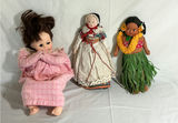 Vintage Cloth and plastic dolls. - thumbnail 1 of 7