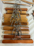 Assorted wooden clothes hangers - thumbnail 2 of 5