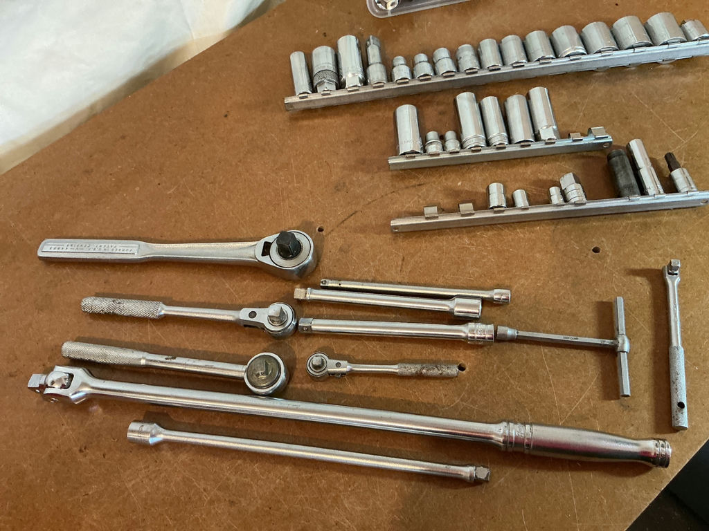 Socket Set with Ratchets, Extensions, and Accessories - image 3 of 3
