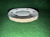 4-vintage Colclough Fragrance pattern (7433) bone china square side plates - thumbnail 5 of 9