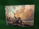 Collectible Tile featuring landscape painting by artist Albert Ernest "Bean" Backus - thumbnail 2 of 8