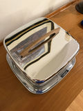 MCM vintage Lincoln Beautyware chrome cake carrier - thumbnail 4 of 8