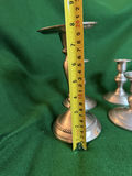 Lot Of Candle Holders-some Pewter - thumbnail 7 of 8