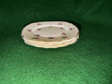 4-vintage Colclough Fragrance pattern (7433) bone china square side plates - thumbnail 4 of 9