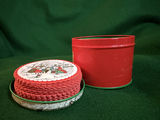 vintage Potpourri Press Coaster Tin - thumbnail 4 of 4