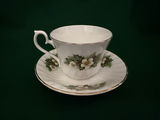 vintage Royal Sutherland fine bone china teacup and saucer set - thumbnail 1 of 5
