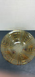 Amber Glass Footed Bowl - thumbnail 2 of 5