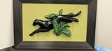 Framed Black Panther Wall Art - thumbnail 1 of 7