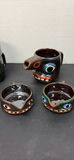 Ceramic Totem Pole Teapot Set - thumbnail 5 of 9