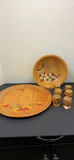 Vintage Hand-Painted Wooden Tray and More - thumbnail 1 of 9